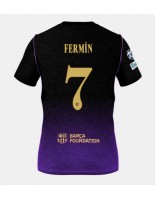 Barcelona Fermin Lopez #7 Venkovní Dres 2026-27 Krátký Rukáv
